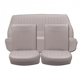 SEAT COVERS GREY SKAI (COMPLETE SET) RENAULT 4CV