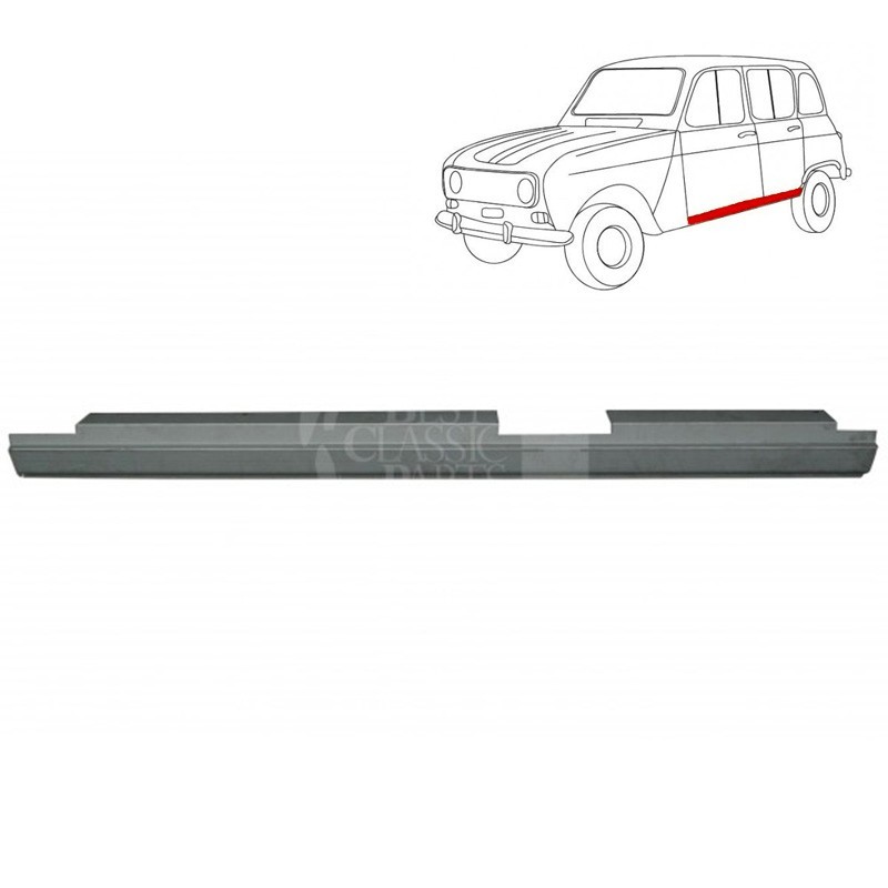 Rocker panel LEFT RENAULT R4 Sedan