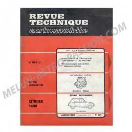 revue technique automobile citroen dyane &...