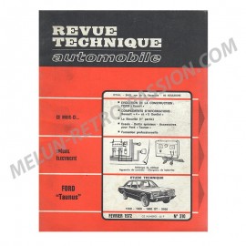 revue technique automobile ford taunus -...