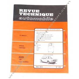 REVUE TECHNIQUE AUTOMOBILE AUDI 80