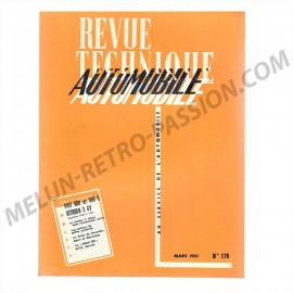 REVUE TECHNIQUE AUTOMOBILE CITROEN 2CV (Evolution 1956-61) - FIAT 500