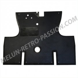 BLACK POLYURETHANE FRONT MATS RENAULT FLORIDE and CARAVELLE