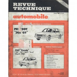 REVUE TECHNIQUE AUTOMOBILE PEUGEPOT 305 GT -...