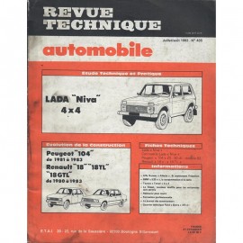 REVUE TECHNIQUE AUTOMOBILE LADA NIVA -...