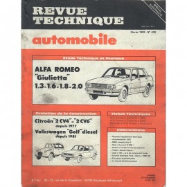 REVUE TECHNIQUE AUTOMOBILE ALFA ROMEO...