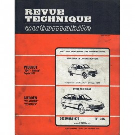 REVUE TECHNIQUE AUTOMOBILE CITROEN CX et...