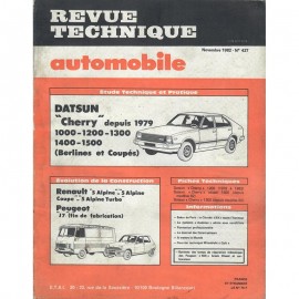 REVUE TECHNIQUE AUTOMOBILE DATSUN CHERRY -...