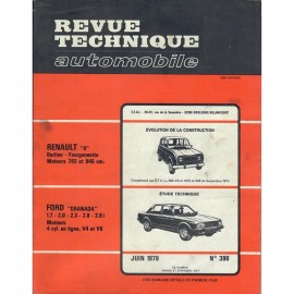 REVUE TECHNIQUE AUTOMOBILE FORD GRANADA -...