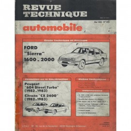 REVUE TECHNIQUE AUTOMOBILE FORD SIERRA -...