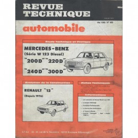 REVUE TECHNIQUE AUTOMOBILE MERCEDES-BENZ et...