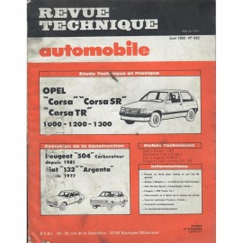 REVUE TECHNIQUE AUTOMOBILE OPEL CORSA -...