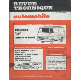 REVUE TECHNIQUE AUTOMOBILE PEUGEOT -...