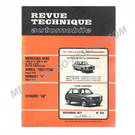 REVUE TECHNIQUE AUTOMOBILE RENAULT 4-SIMCA...