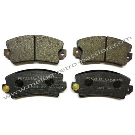 BRAKE PLATES RENAULT R4 PEUGEOT SIMCA CITROEN BENDIX mounting