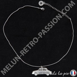 Collar Renault Dauphine, Auto - Cordón de plata