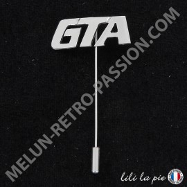 Alpine GTA Pin, Lettering