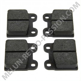 SIMCA FRONT BRAKE PLATES square shape 53 x 55.7