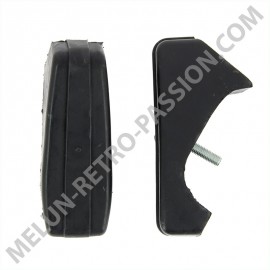 PAIR OF BUMPER STOPPERS RENAULT R4 Front or Rear