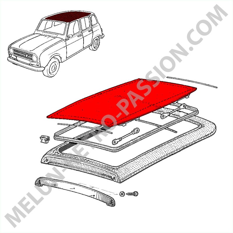  Bache Voiture Exterieur Etanche pour Renault Fuego