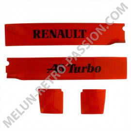 BANDEAU DE COFFRE DECORATIF RENAULT R5 Alpine Turbo