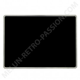 BLACK ALLOY REGISTRATION PLATE 275 x 200