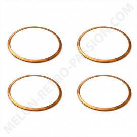 COPPER GASKET EMBASE RENAULT 4CV, JUVA 4, diam 60mm, The 4