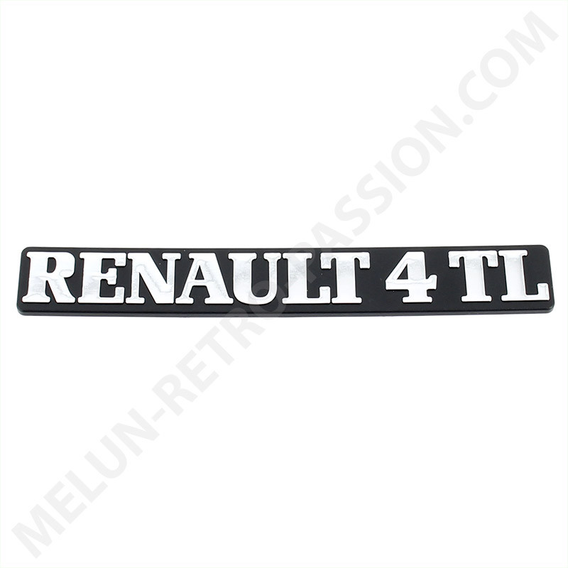 MONOGRAMA DEL PORTÓN TRASERO DEL RENAULT R4 TL