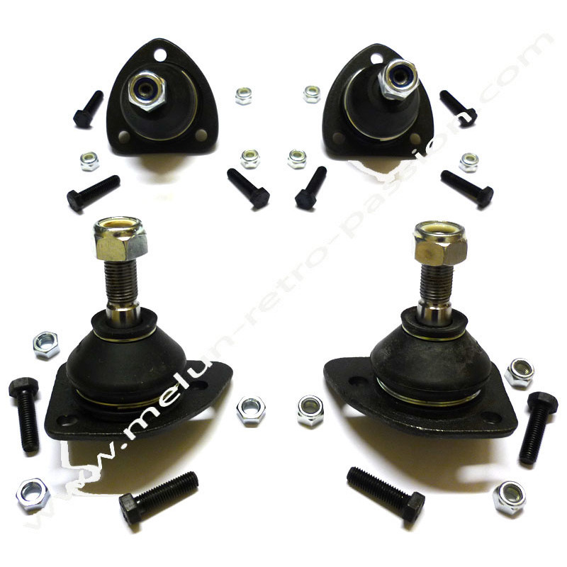 ROTULES SUSPENSION RENAULT R4 R5 R6 DROITES & GAUCHES  Jeu de 4