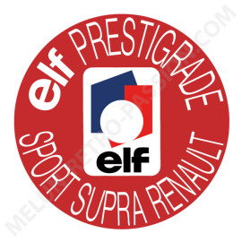 STICKER ELF SPORT OIL FILLER CAP RENAULT