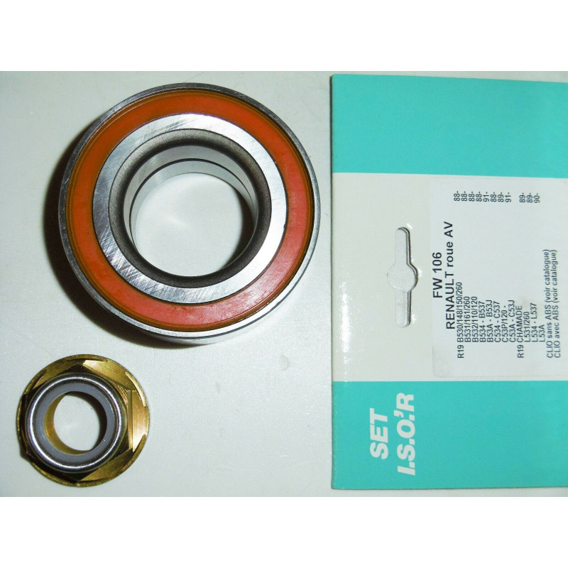 FRONT WHEEL BEARING KIT RENAULT R19 CLIO