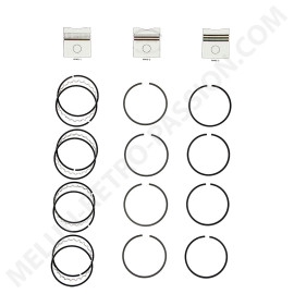 SEGMENTS RENAULT DIAMETRE 76 mm EPAISSEUR 1.75, 2 et 3.5 mm