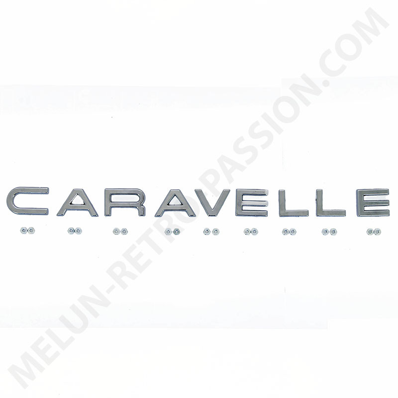 SET OF SEPARATE LETTERS RENAULT CARAVELLE