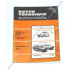 REVUE TECHNIQUE AUTOMOBILE AUDI 50 -...