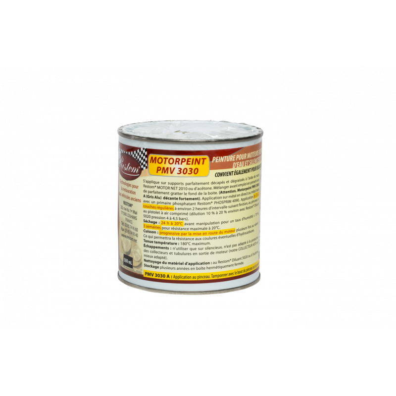 PMV 3030 A - ALUMINIUM GREY ENGINE PAINT