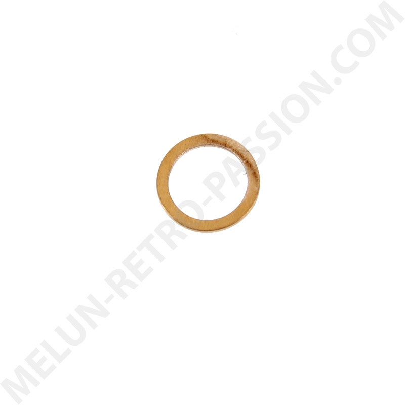 COPPER GASKET 10 int x 13 ext x 1 thickness, dimensions in mm