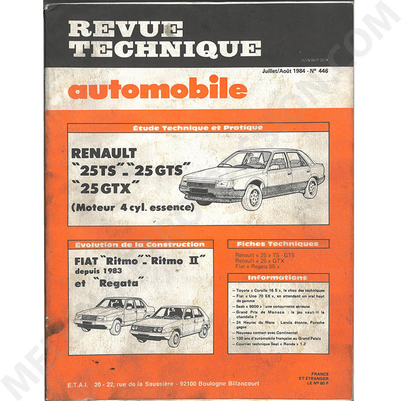 Revue technique automobile