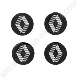 RENAULT wheel centre stickers (set of 4)