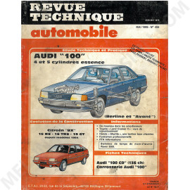 REVUE TECHNIQUE AUTOMOBILE AUDI 100 4 ET 5...