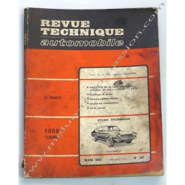 REVUE TECHNIQUE AUTOMOBILE FORD CAPRI -...
