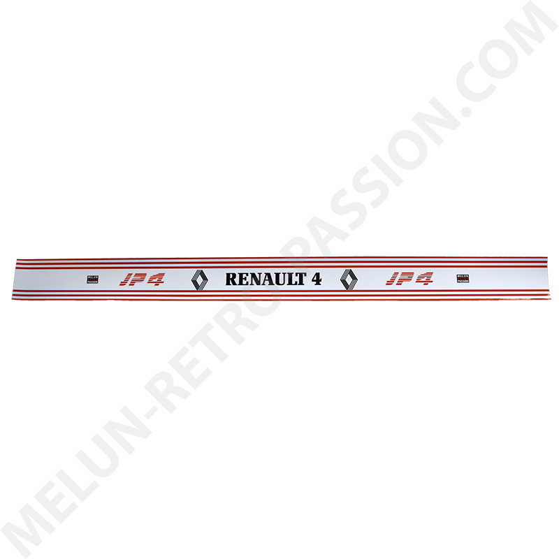 RENAULT JP4 SUN VISOR STICKER