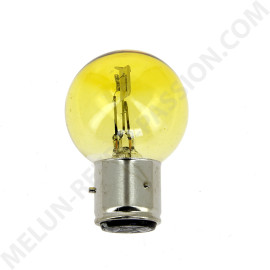 BALL BULD 12 V. 36/36 W. 3 ERGOTS HEAD LAMP CODE YELLOW