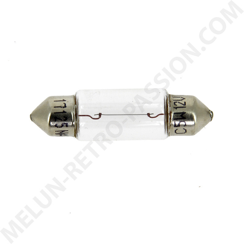 AMPOULE 12 V. 5 W. TYPE NAVETTE