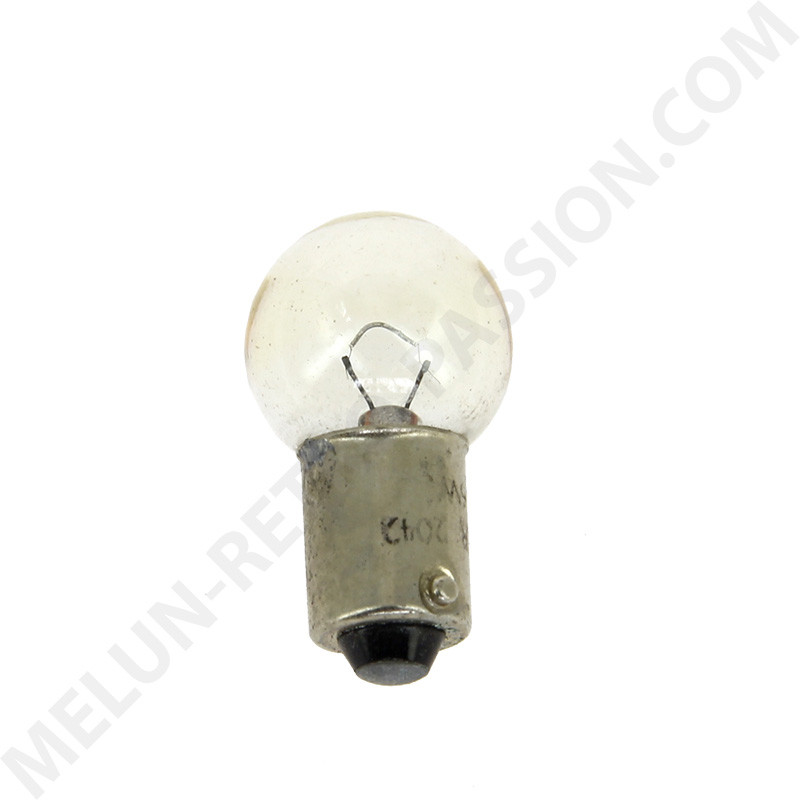 AMPOULE LAMPE 12 V. 36/36 W. 3 ERGOTS CODE PHARE JAUNE