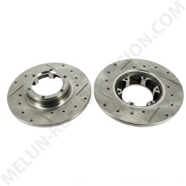 VENTILATED BRAKE DISCS RENAULT R4 R5 R12 R15 R17 R18