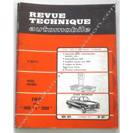 REVUE TECHNIQUE BMW 1600 A 2000 - PEUGEOT 504...