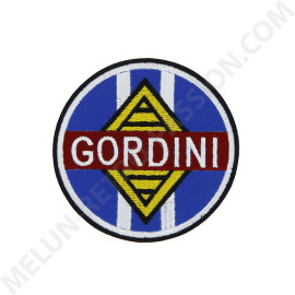RENAULT GORDINI IRON-ON PATCH EMBROIDERY BADGE
