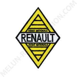 PATCH EMBROIDERED IRON-ON RENAULT LOGO