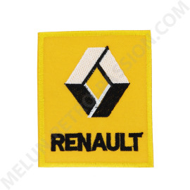 ECUSSON PATCH BRODE THERMOCOLLANT LOGO RENAULT