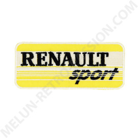 RENAULT SPORT INSIGNIA PARCHE DE HIERRO AMARILLO